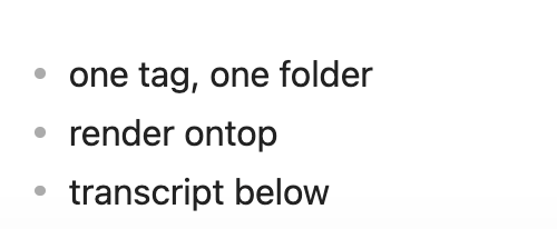 The same three lines as plain, searchable text in Obsidian